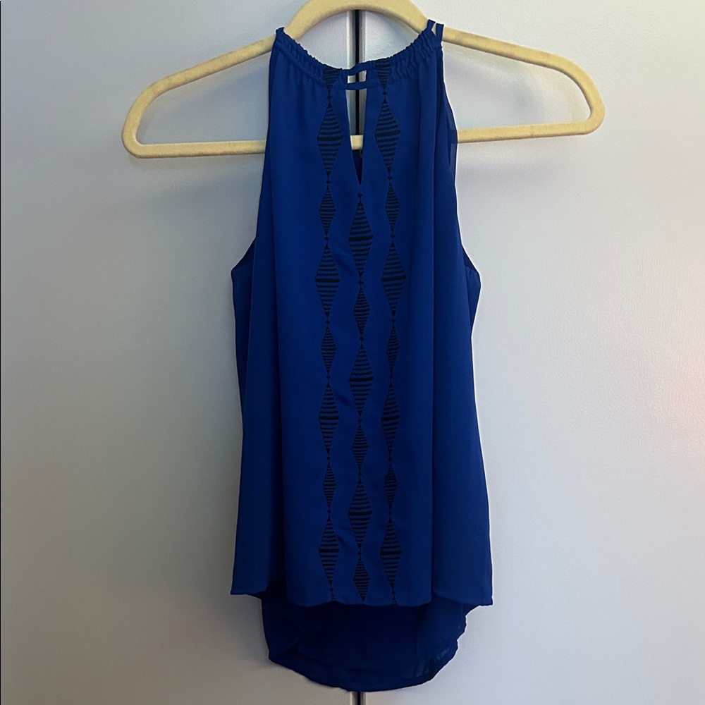 Apt. 9 Royal Blue Sleeveless Top